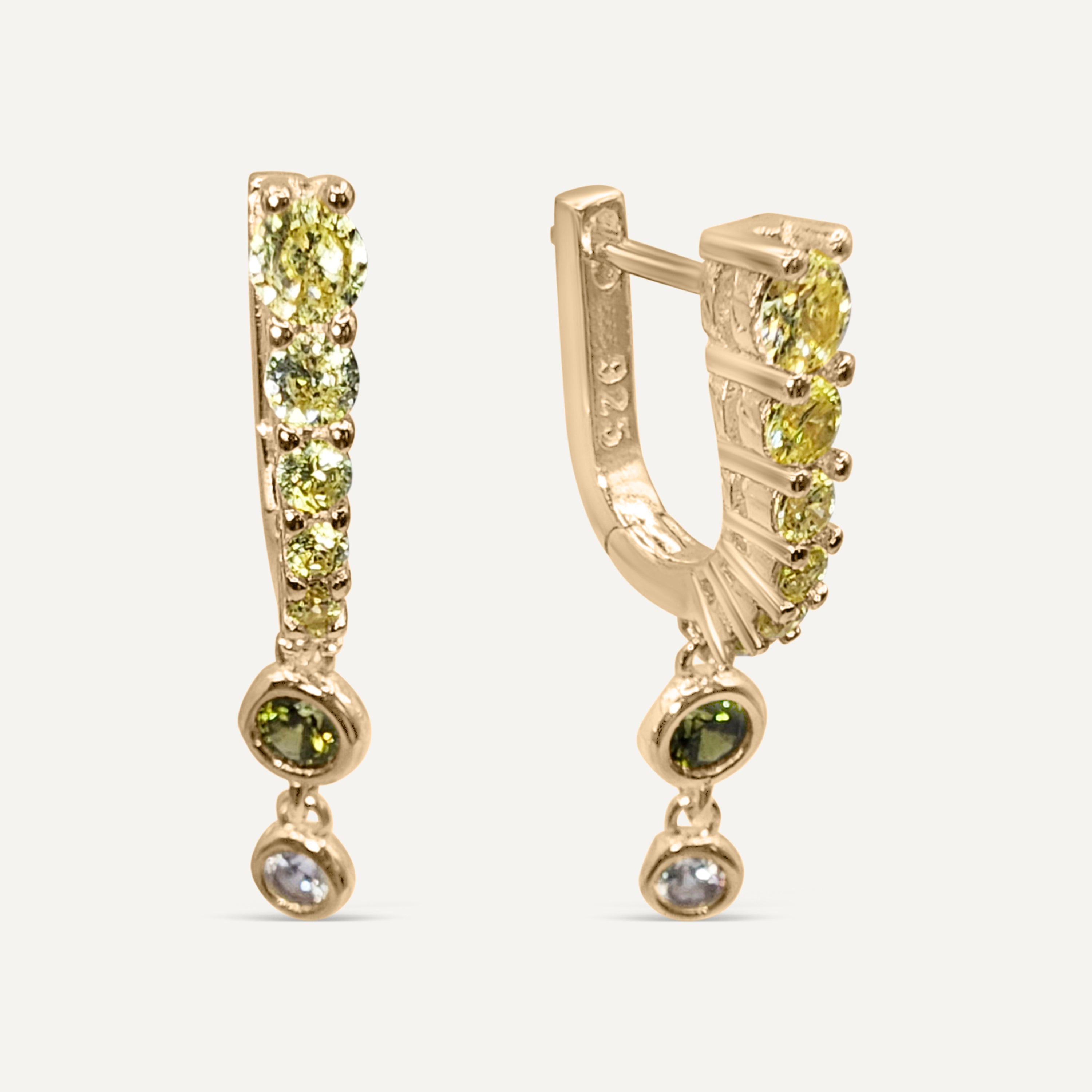 96th and Madison gold earrings
