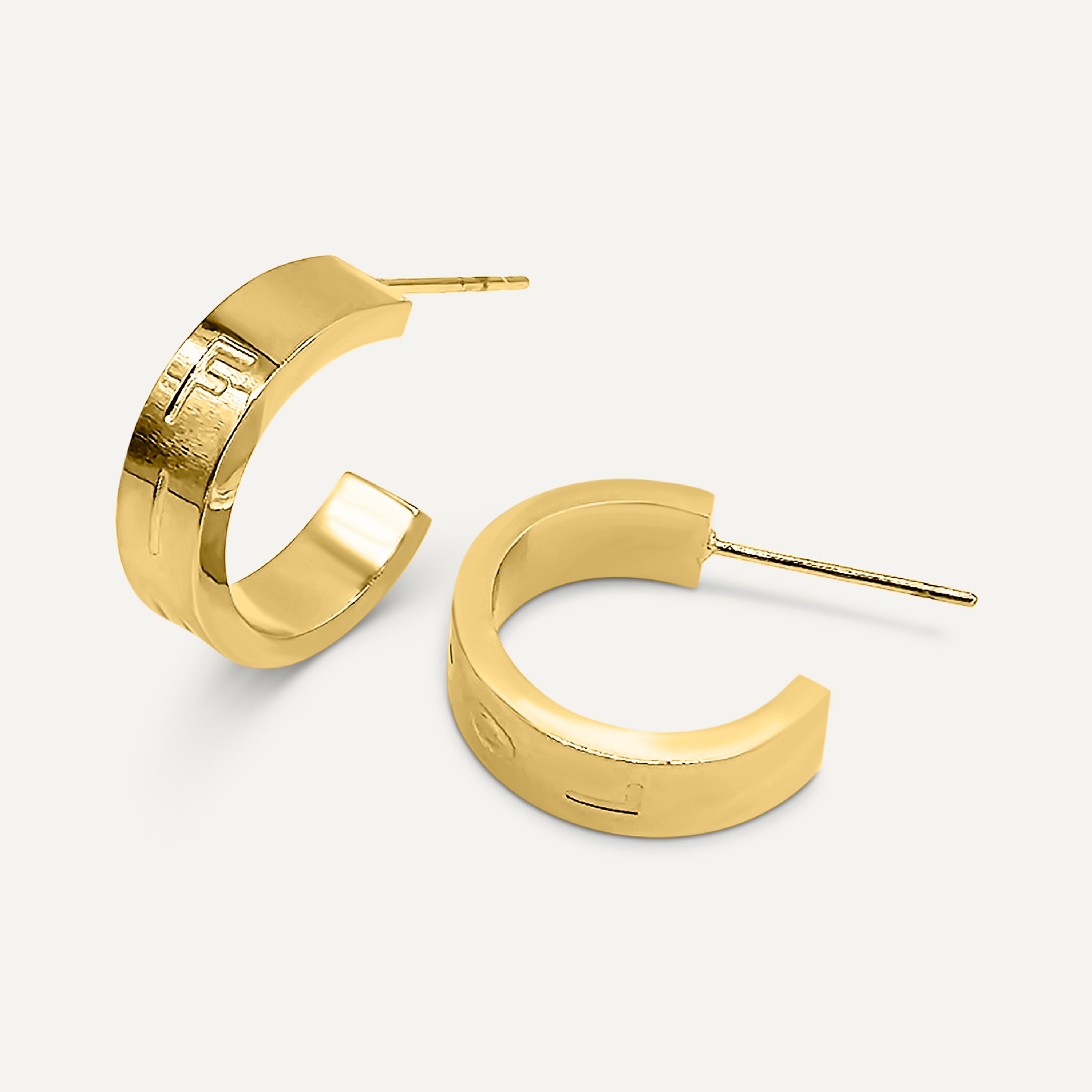 Atelier FIOL gold hoops