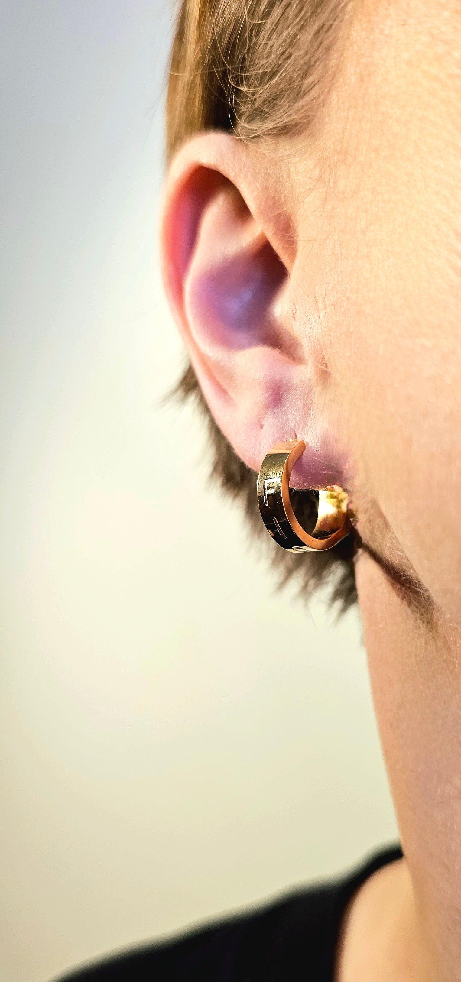 Atelier FIOL gold hoops