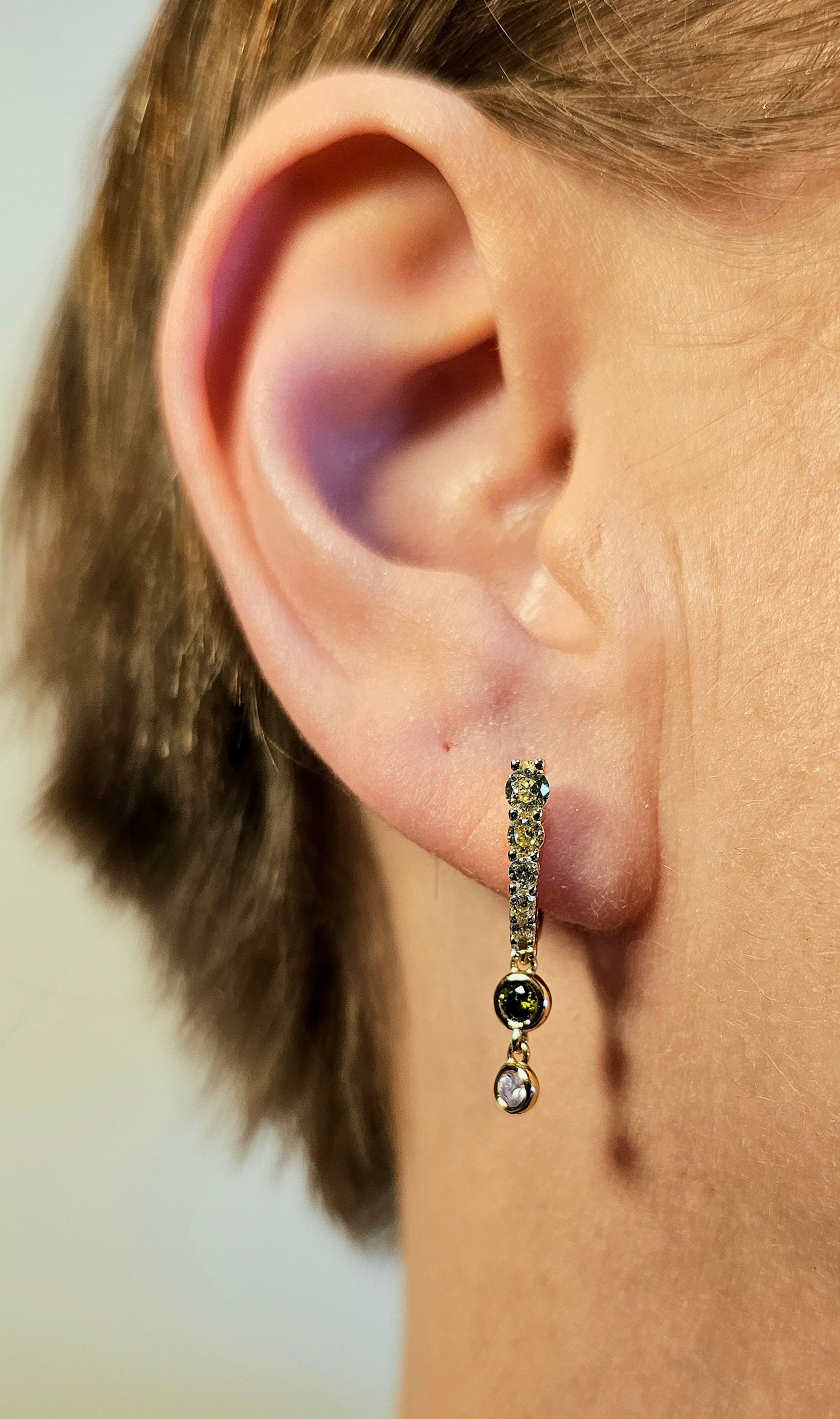 96th and Madison gold earrings