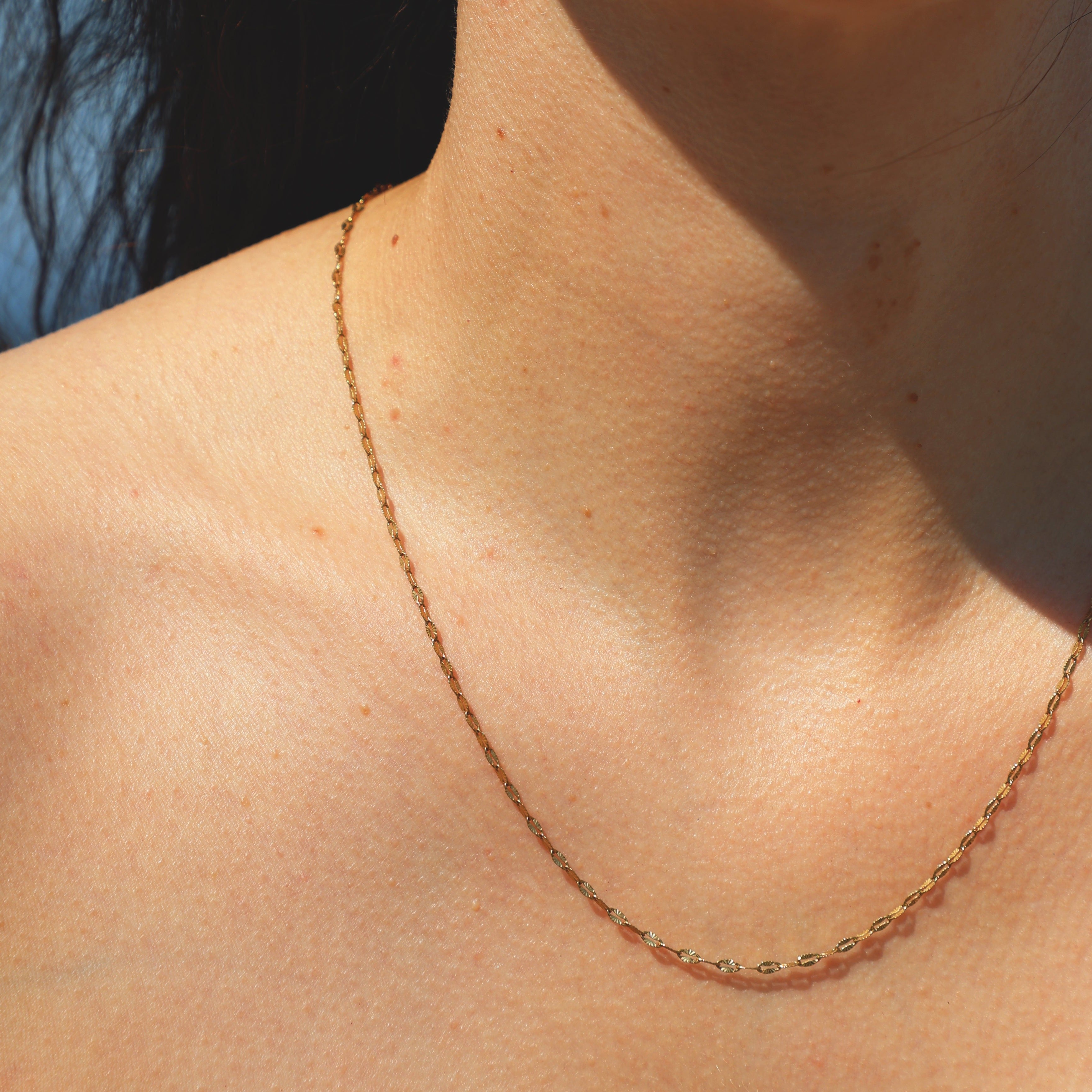 Palazzo gold necklace